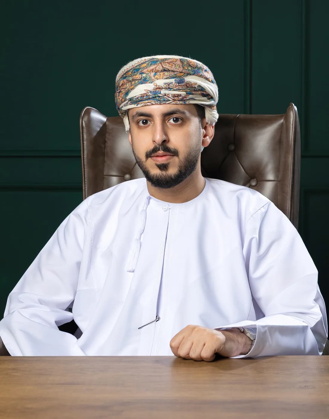 Portrait of Mohammed Baqi