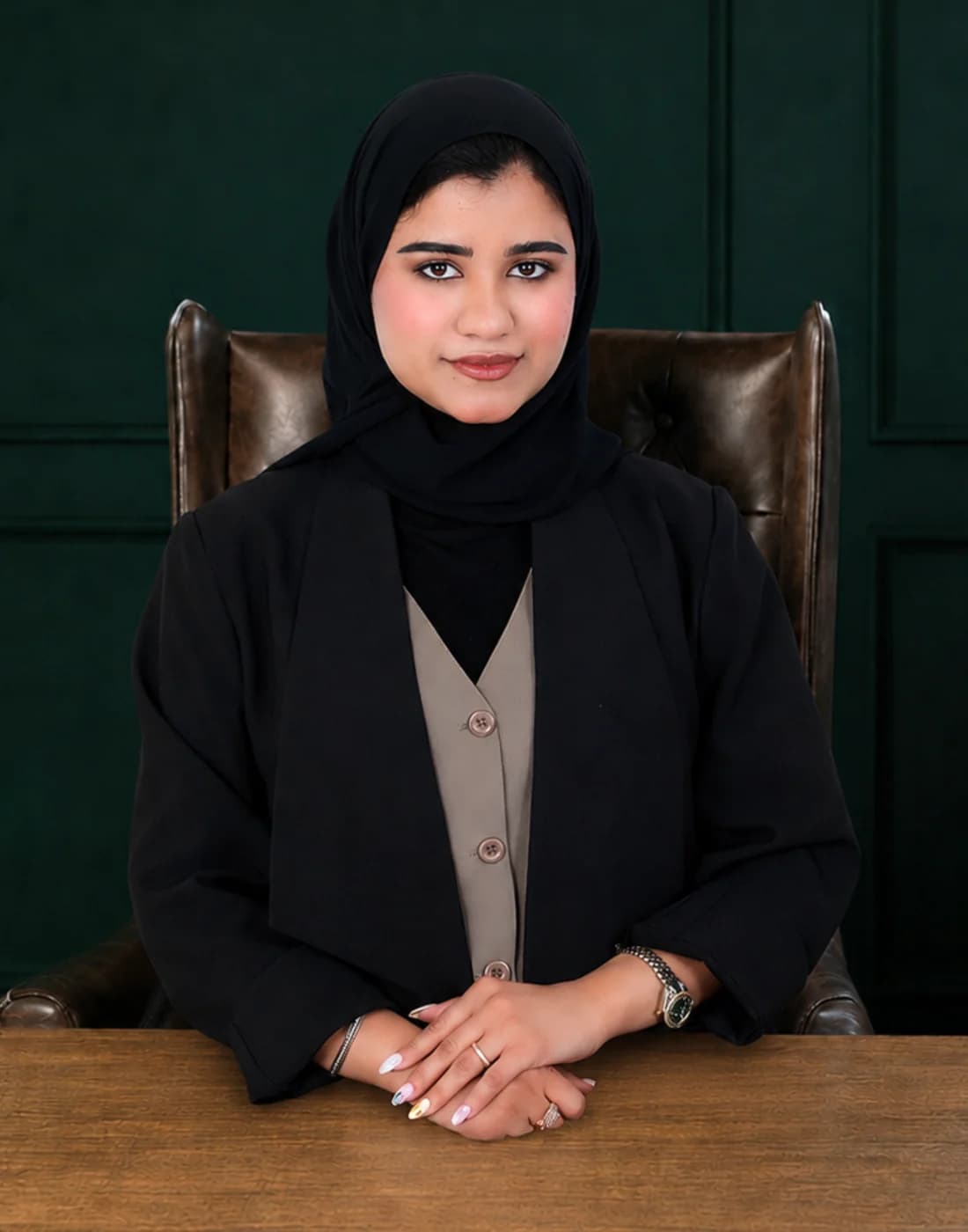 Portrait of Manar Khalid Al-Jabri